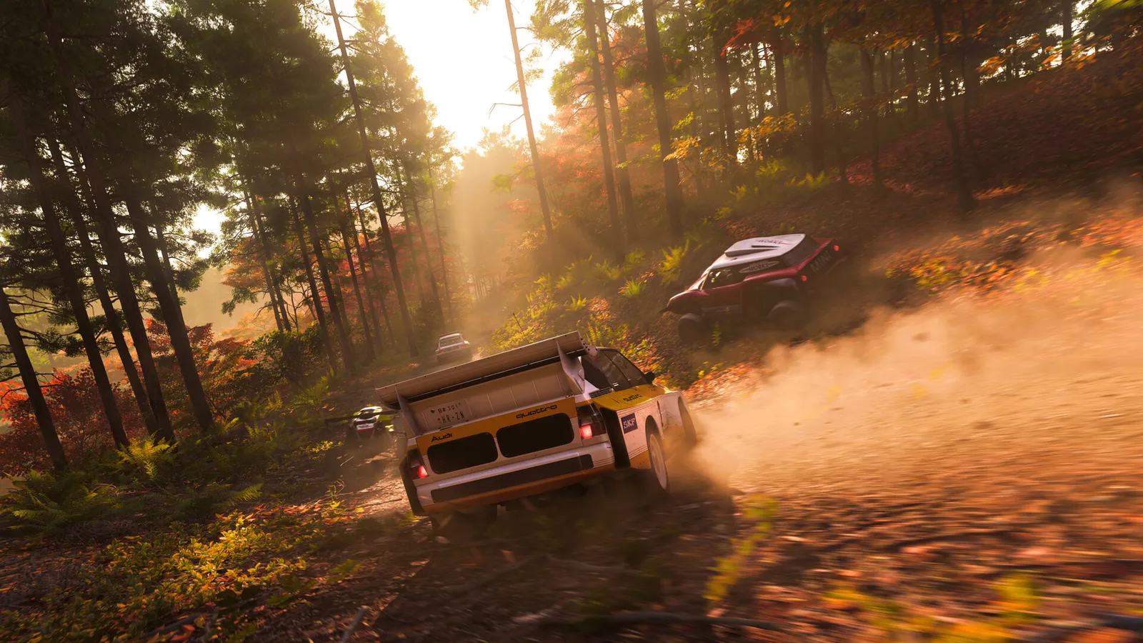 A mountain road in Forza Horizon 6